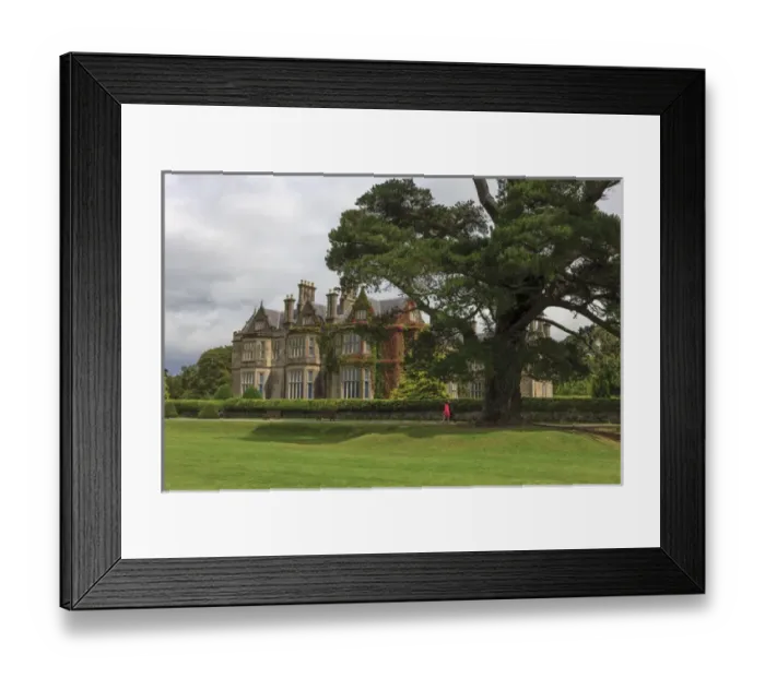 Framed Print : Killarney National Park. County Kerry. Ireland. Unesco Biosphere Reserve. Muckross House