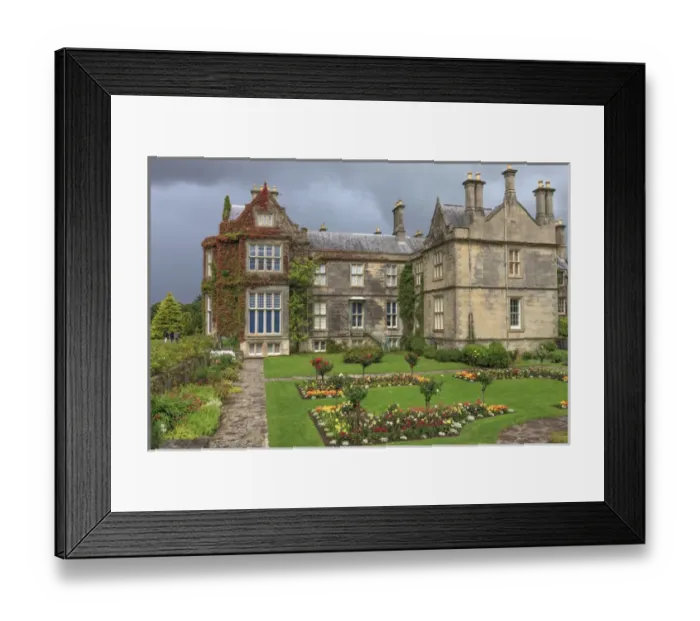 Framed Print : Killarney National Park. County Kerry. Ireland. Unesco Biosphere Reserve. Muckross House