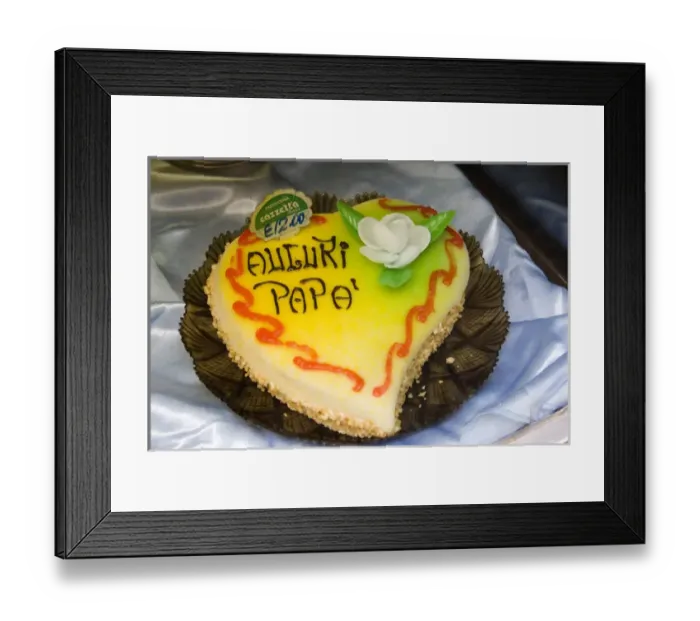 Framed Print : Europe, Italy, Venice. Cake in a bakery window Framed Print : Europe, Italy, Venice. Cake in a bakery window