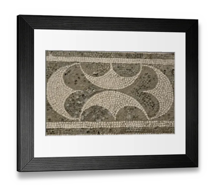 Framed Print : Europe, Italy, Campania, Pompeii. Mosaic floor patterns in the House of the Faun. Credit as Framed Print : Europe, Italy, Campania, Pompeii. Mosaic floor patterns in the House of the Faun. Credit as