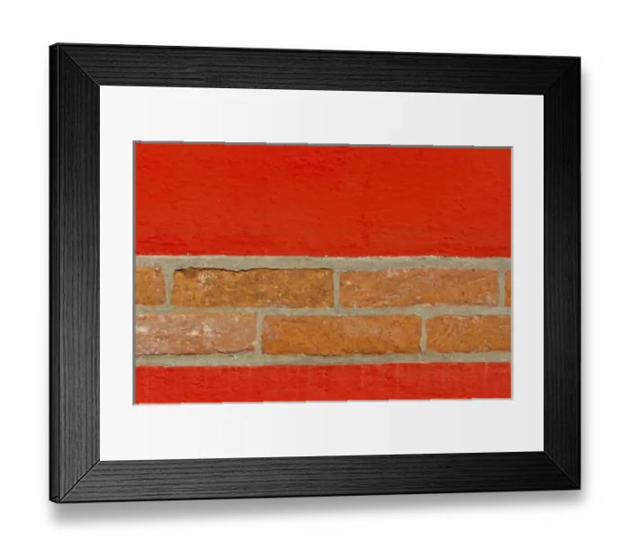 Framed Print : Europe, Italy, Venice. Design contrast on building wall Framed Print : Europe, Italy, Venice. Design contrast on building wall