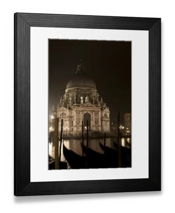 Framed Print : Europe, Italy, Venice. Night view across water of the San Giorgio Maggiore church Framed Print : Europe, Italy, Venice. Night view across water of the San Giorgio Maggiore church