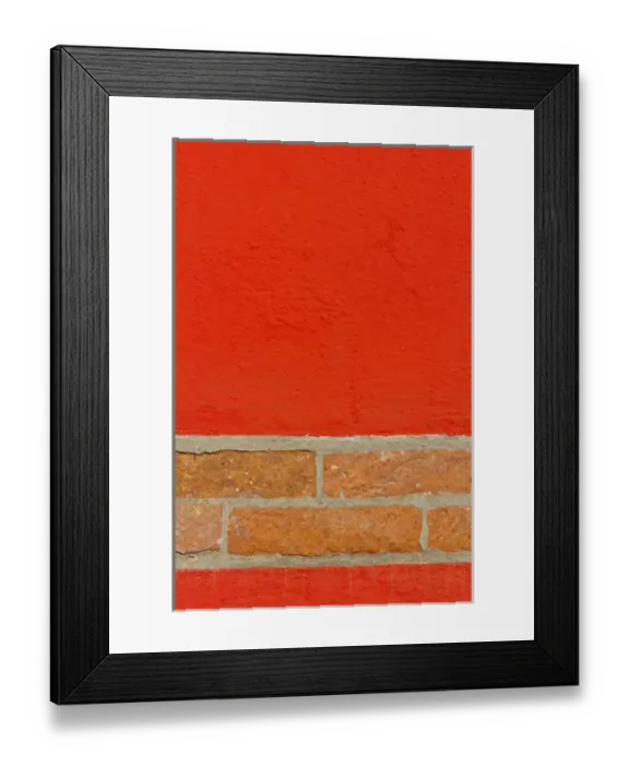 Framed Print : Europe, Italy, Venice. Design contrast on building wall Framed Print : Europe, Italy, Venice. Design contrast on building wall