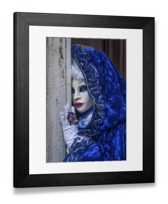 Framed Print : Europe, Italy, Venice. Close-up of woman in Carnival costume Framed Print : Europe, Italy, Venice. Close-up of woman in Carnival costume