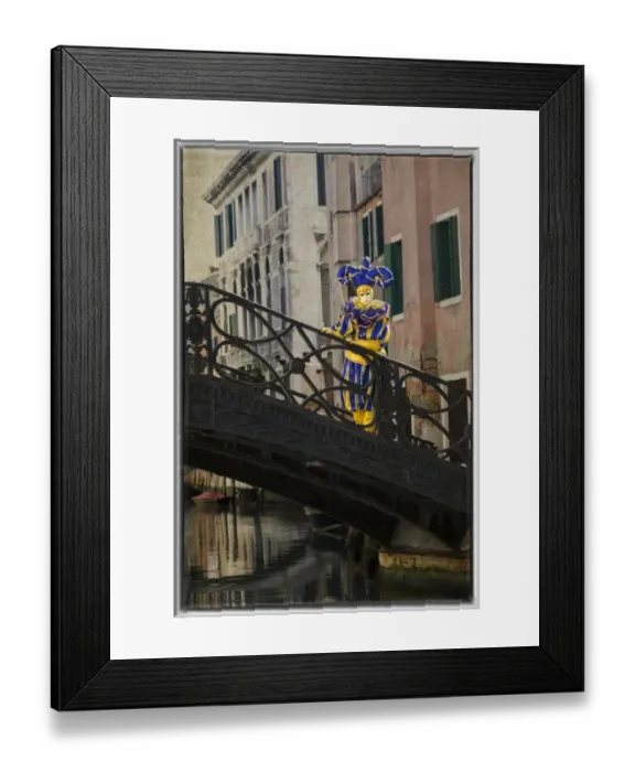 Framed Print : Elaborate costume for Carnival Venice Italy Framed Print : Elaborate costume for Carnival Venice Italy