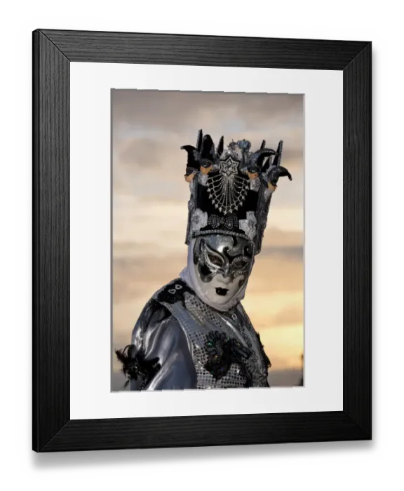 Framed Print : Venice at Carnival Time, Italy