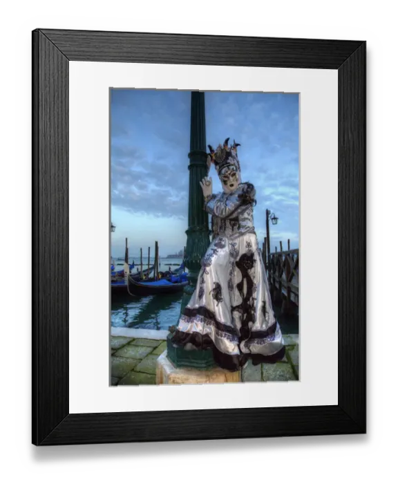Framed Print : Venice at Carnival Time, Italy