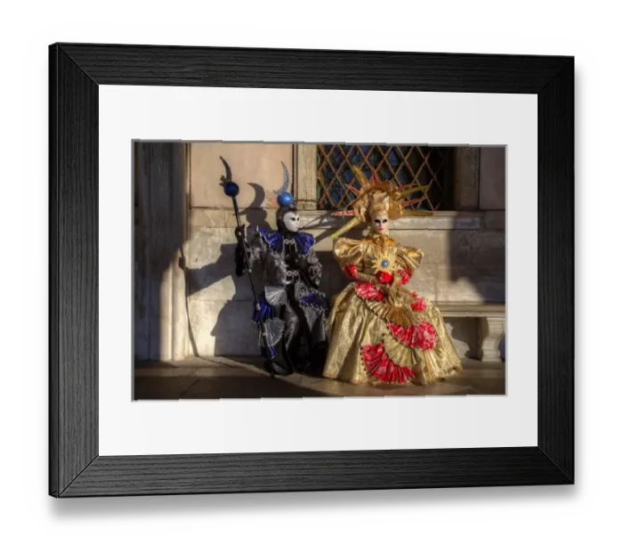 Framed Print : Venice at Carnival Time, Italy