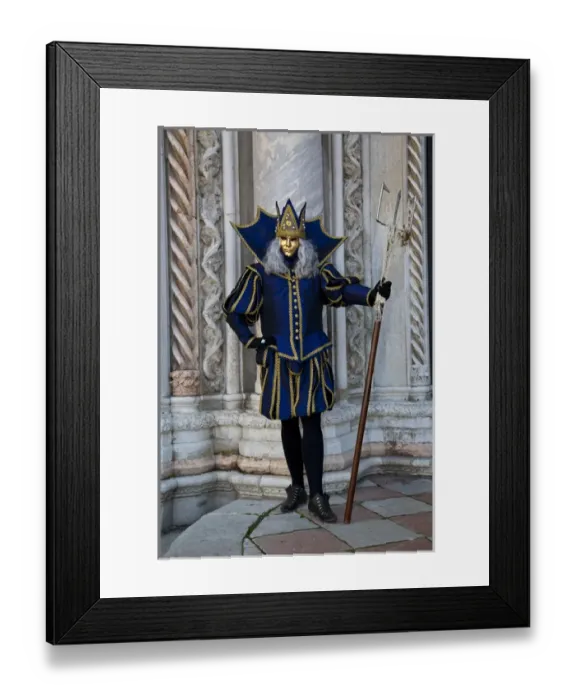 Framed Print : Venice at Carnival Time, Italy