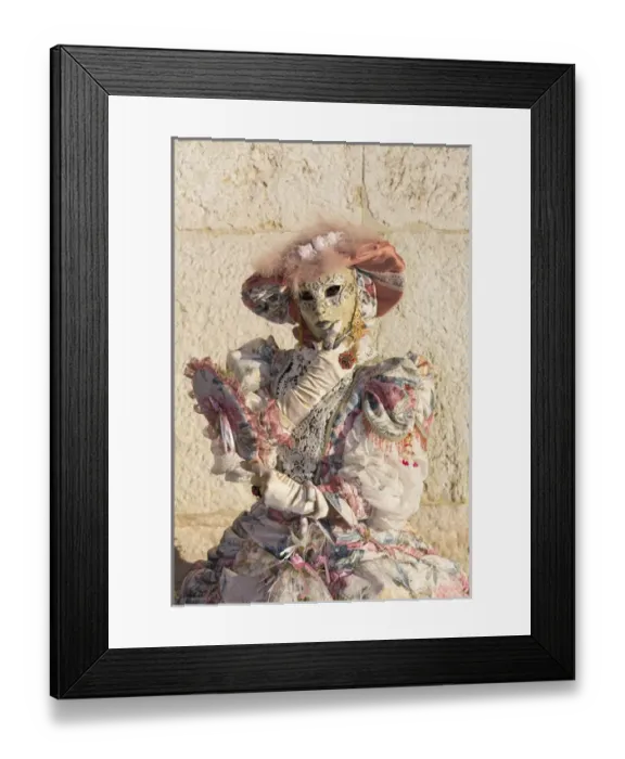 Framed Print : Venice at Carnival Time, Italy