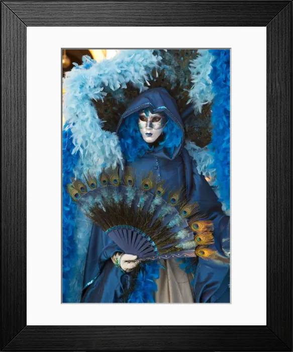 Framed Print : Venice at Carnival Time, Italy
