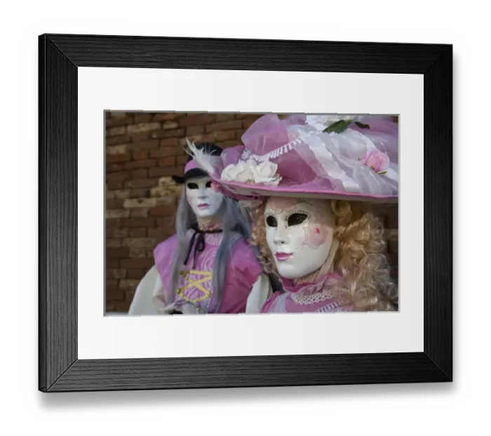 Framed Print : Venice at Carnival Time, Italy Framed Print : Venice at Carnival Time, Italy