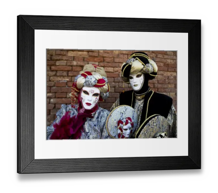 Framed Print : Venice at Carnival Time, Italy Framed Print : Venice at Carnival Time, Italy