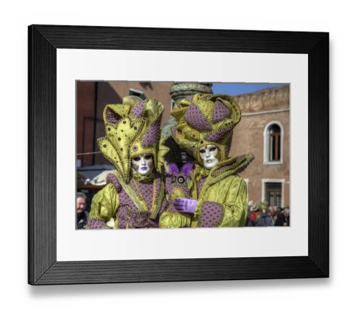 Framed Print : Venice at Carnival Time, Italy Framed Print : Venice at Carnival Time, Italy