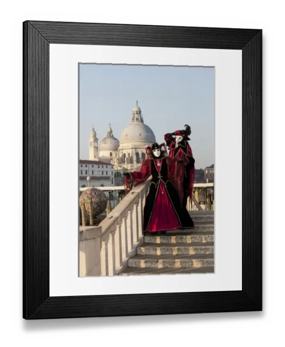 Framed Print : Venice at Carnival Time, Italy