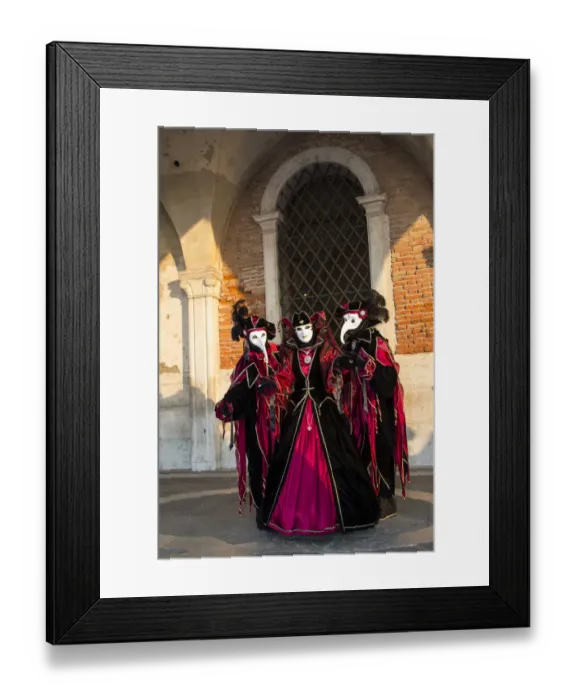 Framed Print : Venice at Carnival Time, Italy Framed Print : Venice at Carnival Time, Italy