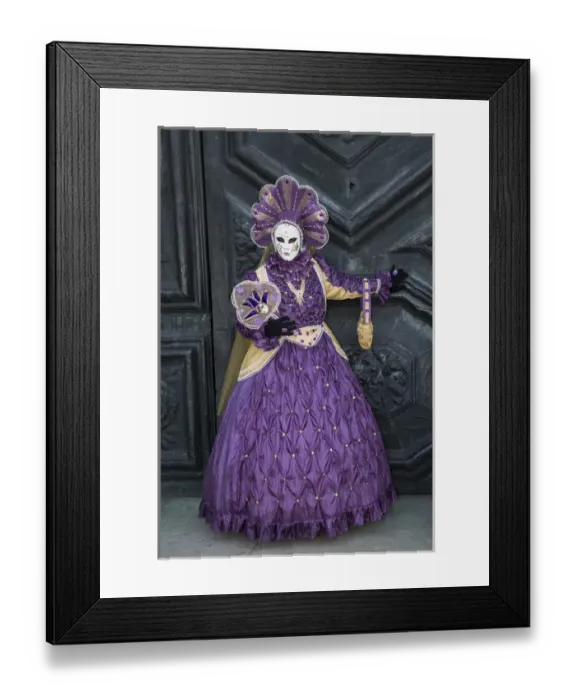 Framed Print : Venice at Carnival Time, Italy