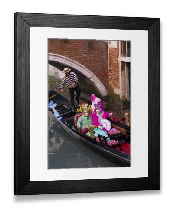 Framed Print : Venice at Carnival Time, Italy Framed Print : Venice at Carnival Time, Italy
