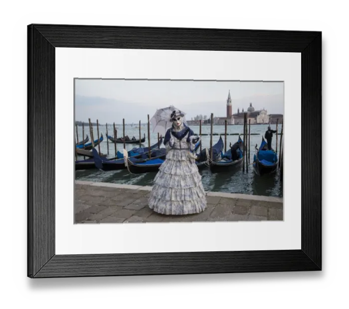 Framed Print : Venice at Carnival Time, Italy Framed Print : Venice at Carnival Time, Italy