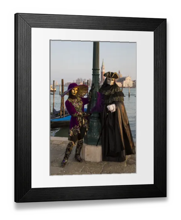Framed Print : Venice at Carnival Time, Italy