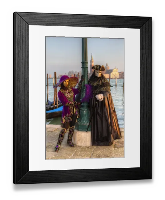 Framed Print : Venice at Carnival Time, Italy