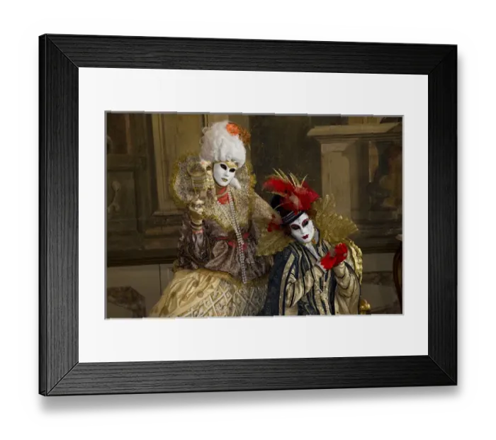 Framed Print : Venice at Carnival Time, Italy Framed Print : Venice at Carnival Time, Italy