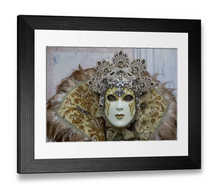 Framed Print : Venice at Carnival Time, Italy Framed Print : Venice at Carnival Time, Italy