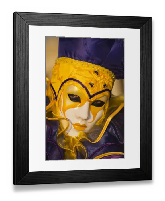 Framed Print : Venice at Carnival Time, Italy Framed Print : Venice at Carnival Time, Italy