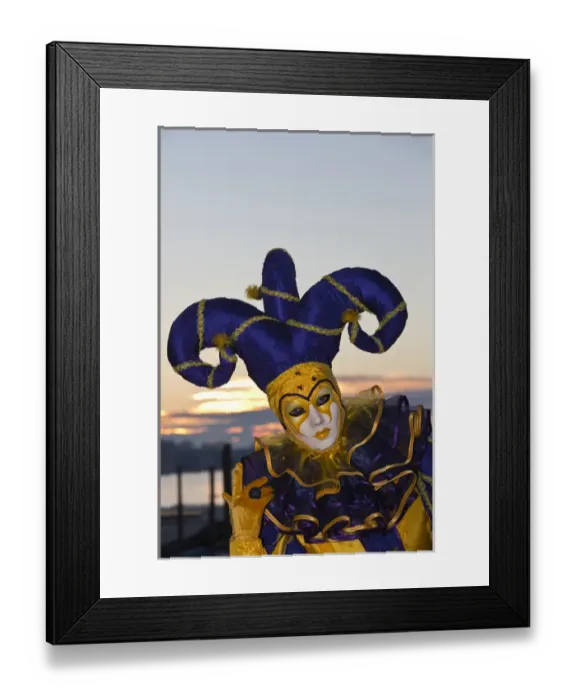 Framed Print : Venice at Carnival Time, Italy Framed Print : Venice at Carnival Time, Italy