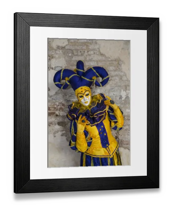 Framed Print : Venice at Carnival Time, Italy Framed Print : Venice at Carnival Time, Italy