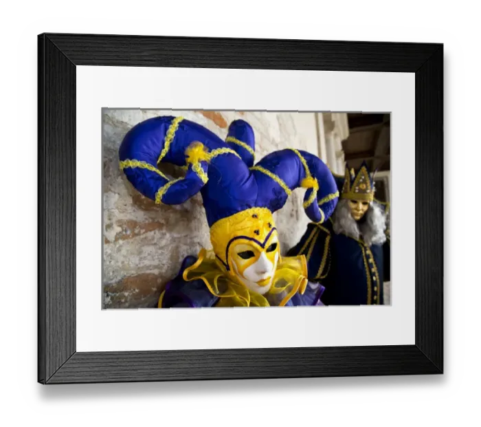 Framed Print : Venice at Carnival Time, Italy Framed Print : Venice at Carnival Time, Italy