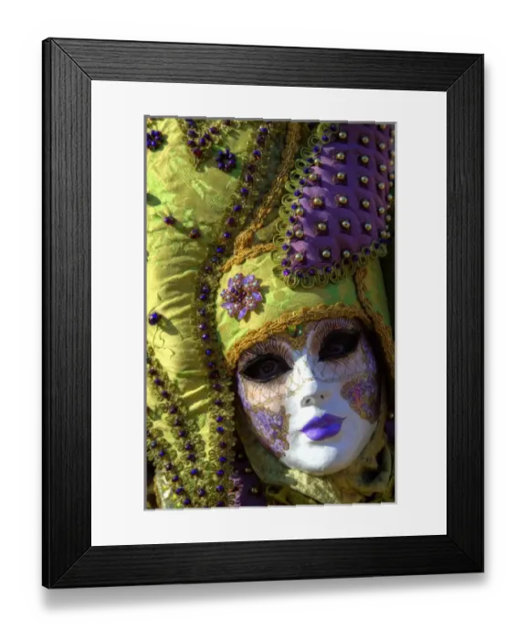 Framed Print : Venice at Carnival Time, Italy Framed Print : Venice at Carnival Time, Italy