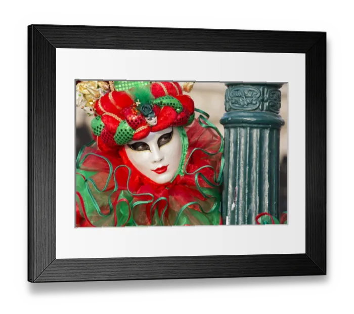 Framed Print : Venice at Carnival Time, Italy Framed Print : Venice at Carnival Time, Italy