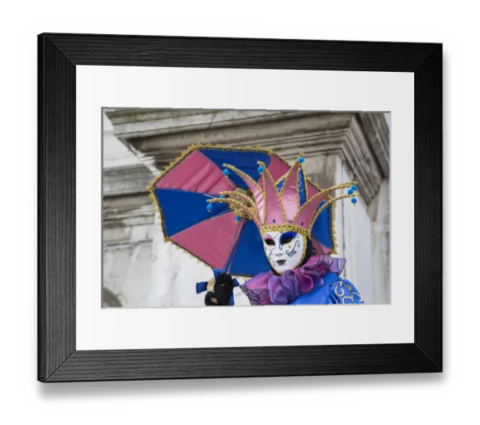 Framed Print : Venice at Carnival Time, Italy Framed Print : Venice at Carnival Time, Italy