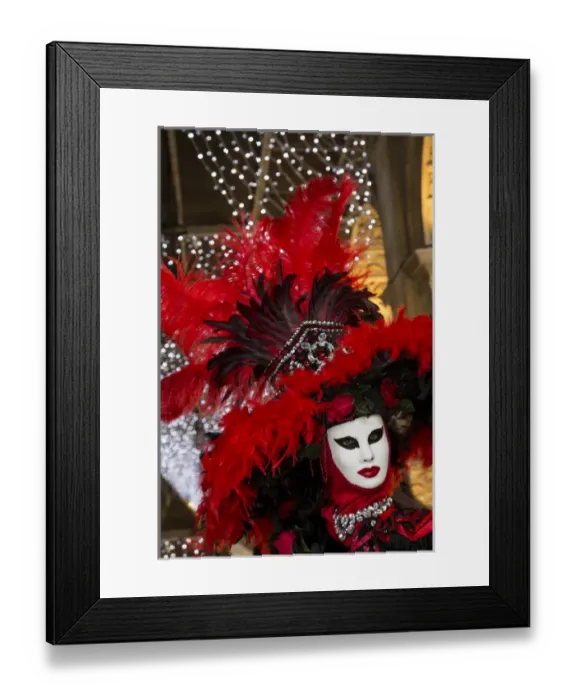 Framed Print : Venice at Carnival Time, Italy Framed Print : Venice at Carnival Time, Italy