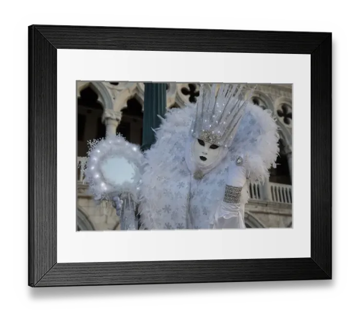 Framed Print : Venice at Carnival Time, Italy
