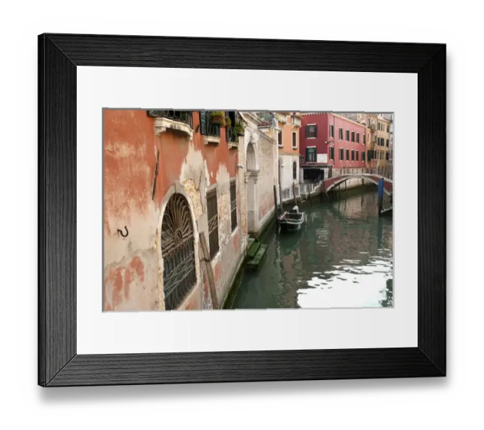 Framed Print : Italy; Venice. Venice stretches across 117 small islands connected by more than 400 Framed Print : Italy; Venice. Venice stretches across 117 small islands connected by more than 400