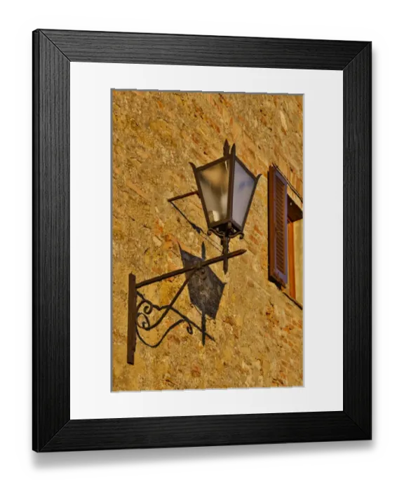 Framed Print : Italy, Pienza, Light and Shadow Framed Print : Italy, Pienza, Light and Shadow