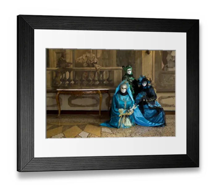 Framed Print : Venice at Carnival Time, Italy