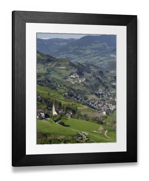Framed Print : Saeben monastery near Klausen in the Eisack Valley in South Tyrol Framed Print : Saeben monastery near Klausen in the Eisack Valley in South Tyrol