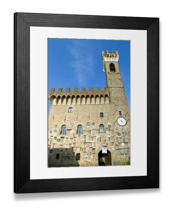 Framed Print : Palazzo dei Vicari (15th century), Scarperia, Firenze Province, Tuscany, Italy, Europe
