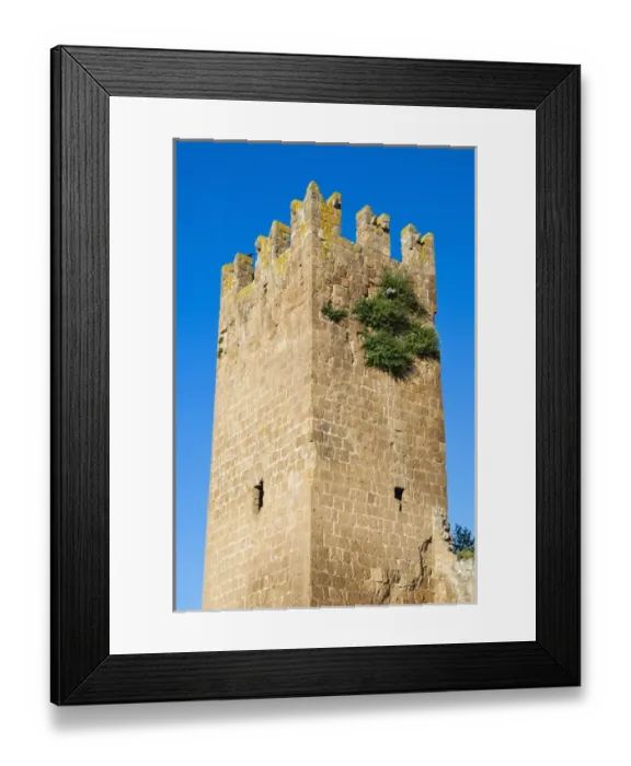Framed Print : City Ramparts, Tuscania, Viterbo province, Latium, Italy Framed Print : City Ramparts, Tuscania, Viterbo province, Latium, Italy