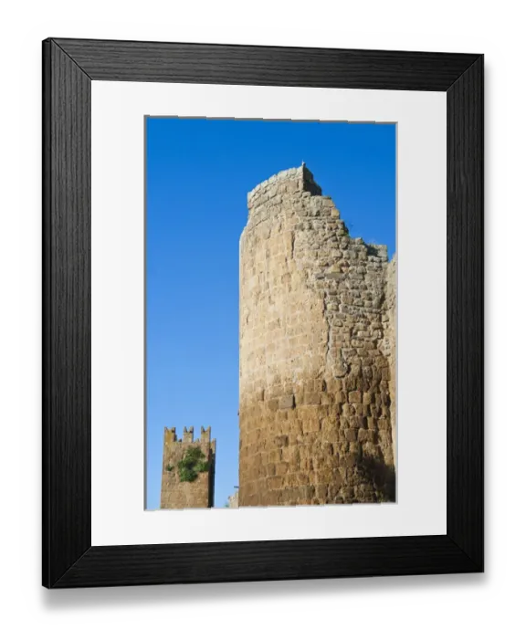 Framed Print : City Ramparts, Tuscania, Viterbo province, Latium, Italy Framed Print : City Ramparts, Tuscania, Viterbo province, Latium, Italy