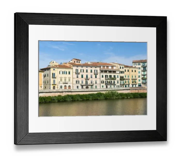 Framed Print : Lungarno Pacinotti, Arno River, Pisa, Tuscany, Italy, Europe Framed Print : Lungarno Pacinotti, Arno River, Pisa, Tuscany, Italy, Europe
