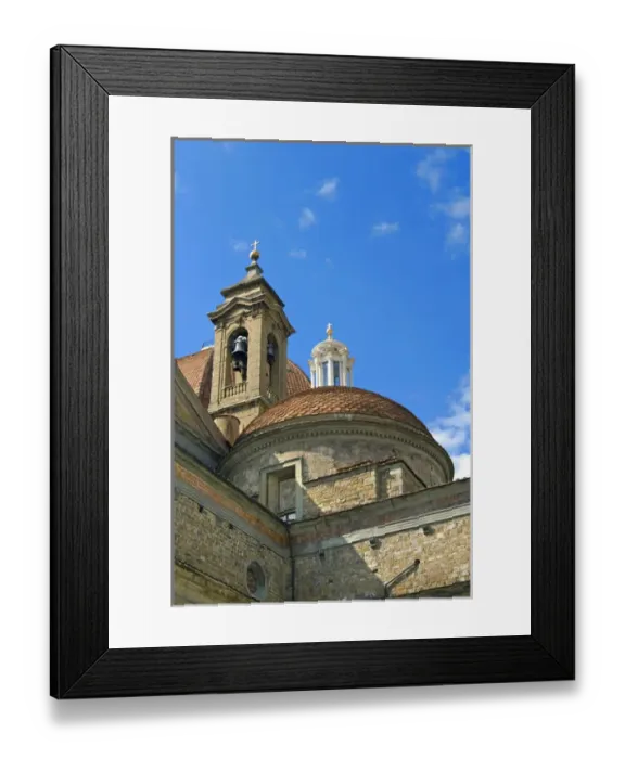 Framed Print : Medici Chapels, Cappelle Medicee (1519), Florence, Tuscany, Italy, Europe