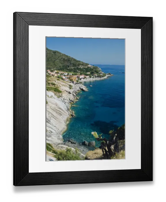 Framed Print : Pomonte, Isola d Elba, Elba, Tuscany, Italy Framed Print : Pomonte, Isola d Elba, Elba, Tuscany, Italy