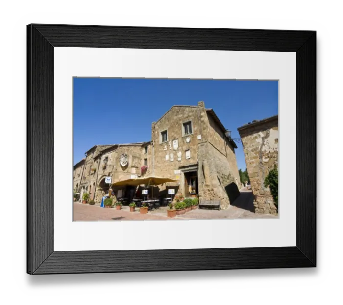 Framed Print : Sovana, Grosseto Province, Tuscany, Italy