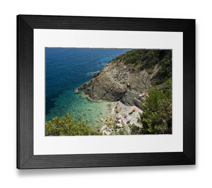 Framed Print : Marciana Marina, Isola d Elba, Elba, Tuscany, Italy