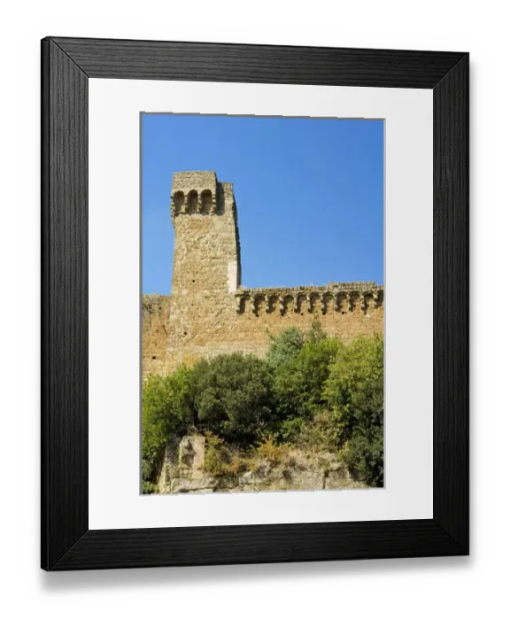 Framed Print : Rocca Aldobrandesca, (11th century) Sovana, Grosseto, Tuscany, Italy Framed Print : Rocca Aldobrandesca, (11th century) Sovana, Grosseto, Tuscany, Italy