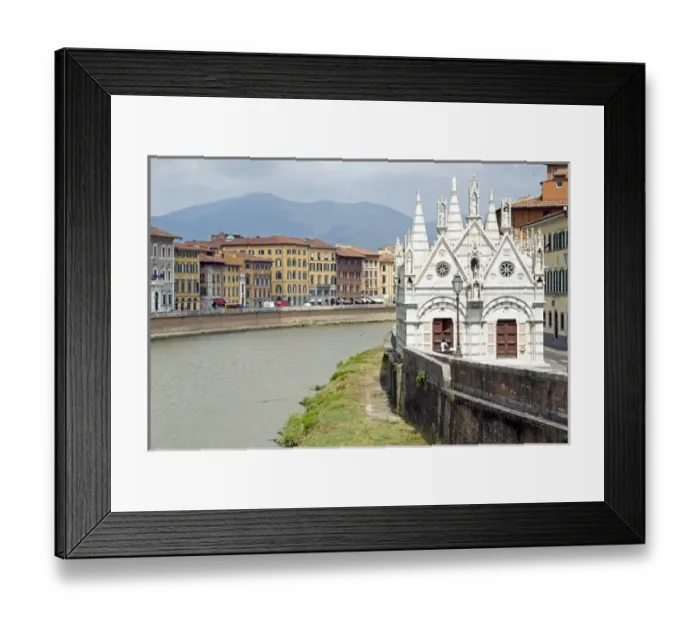 Framed Print : Arno River and Santa Maria della Spina Church, Pisa, Tuscany, Italy, Europe Framed Print : Arno River and Santa Maria della Spina Church, Pisa, Tuscany, Italy, Europe